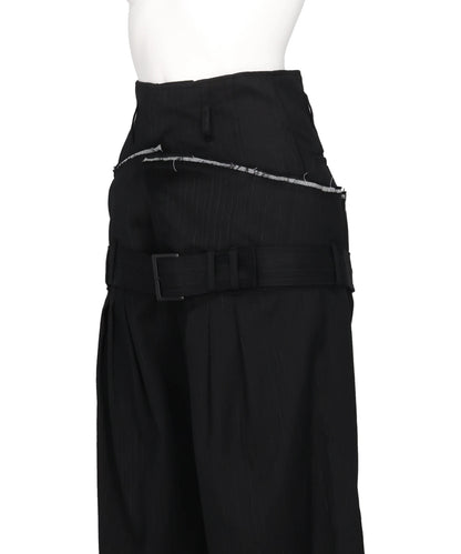 DOUBLE WAIST TROUSERS