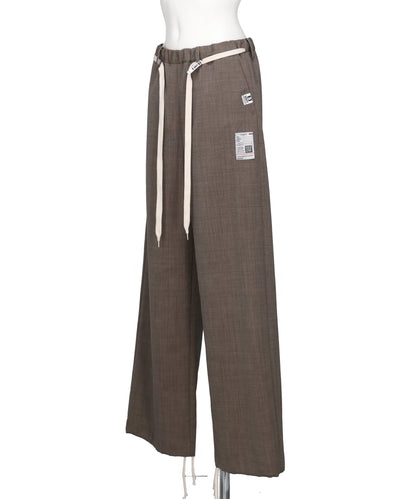 WOOL EASY TROUSERS