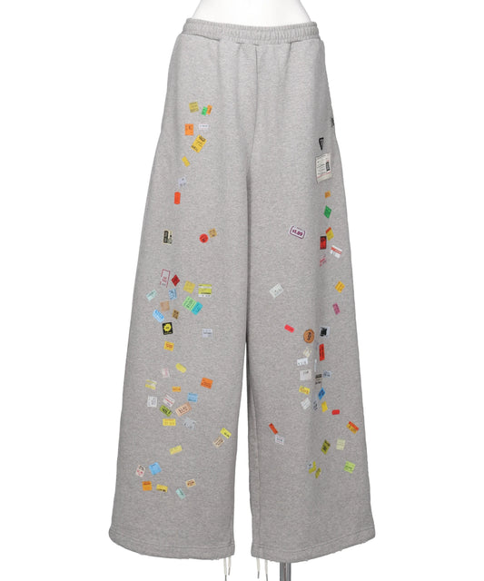 Maison MIHARA YASUHIRO(メゾンミハラヤスヒロ) 2026AW PRICE STICKER PANTS B17PT723