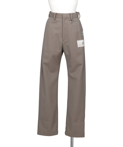 Maison MIHARA YASUHIRO(メゾンミハラヤスヒロ) 2026AW T/W TWILL FOLDED TROUSERS　B17PT112