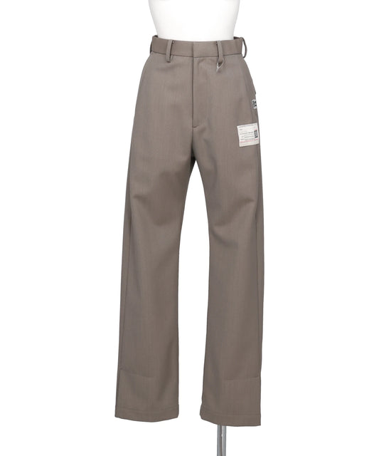 Maison MIHARA YASUHIRO(メゾンミハラヤスヒロ) 2026AW T/W TWILL FOLDED TROUSERS　B17PT112