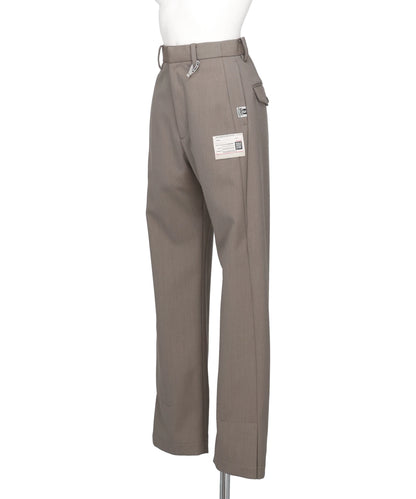 T/W TWILL FOLDED TROUSERS