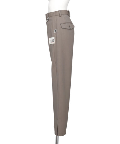 T/W TWILL FOLDED TROUSERS