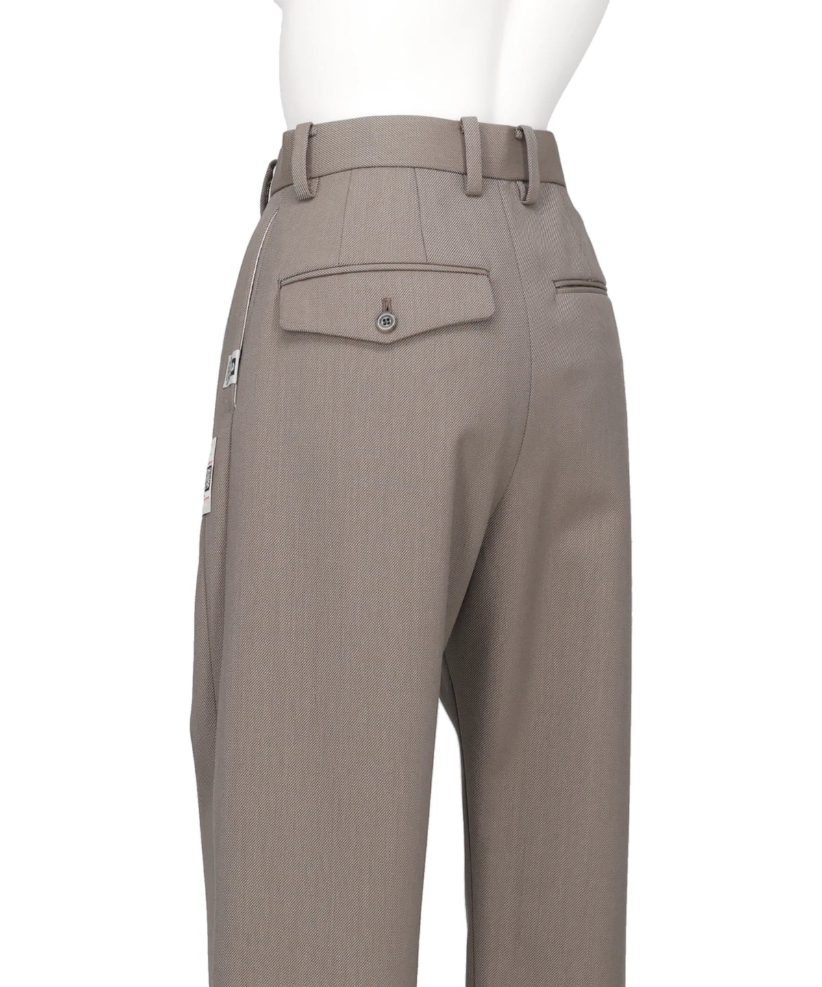 T/W TWILL FOLDED TROUSERS