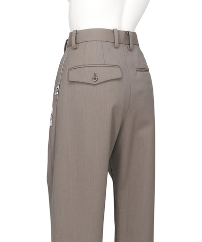 T/W TWILL FOLDED TROUSERS