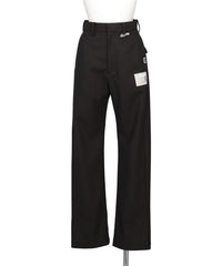 Maison MIHARA YASUHIRO(メゾンミハラヤスヒロ) 2026AW T/W TWILL FOLDED TROUSERS B17PT112