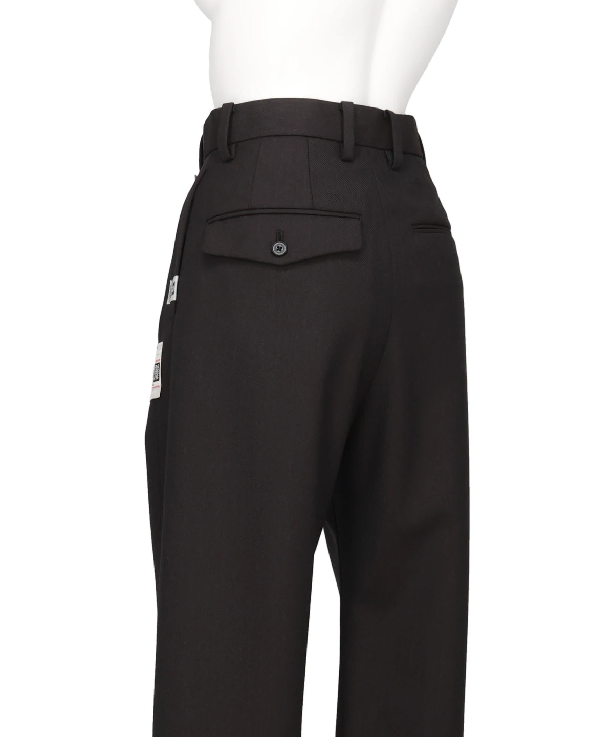 T/W TWILL FOLDED TROUSERS