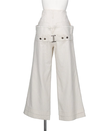 DOUBLE WAIST TROUSERS