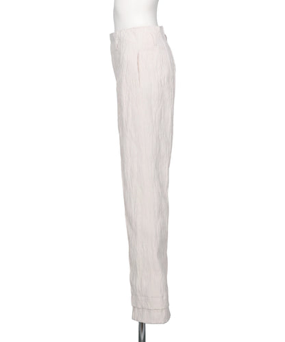 ERODED JACQUARD TROUSERS