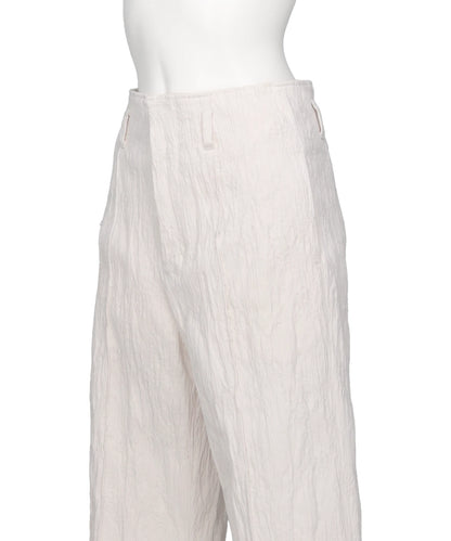 ERODED JACQUARD TROUSERS