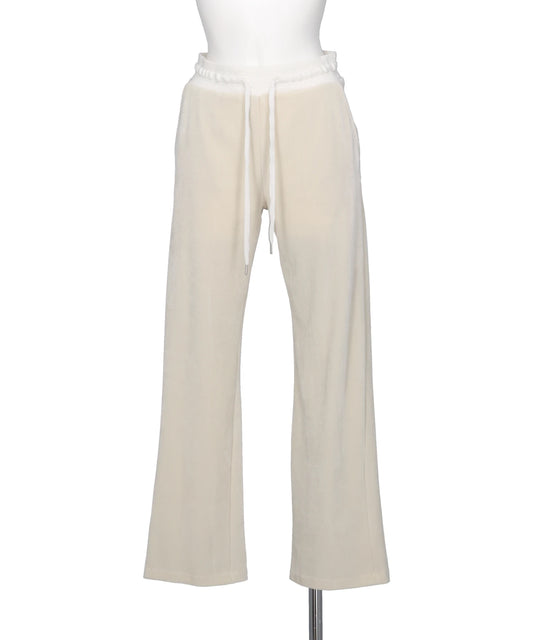 mukcyen（ムッシャン）SOFT VELOUR PANTS