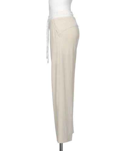 SOFT VELOUR PANTS