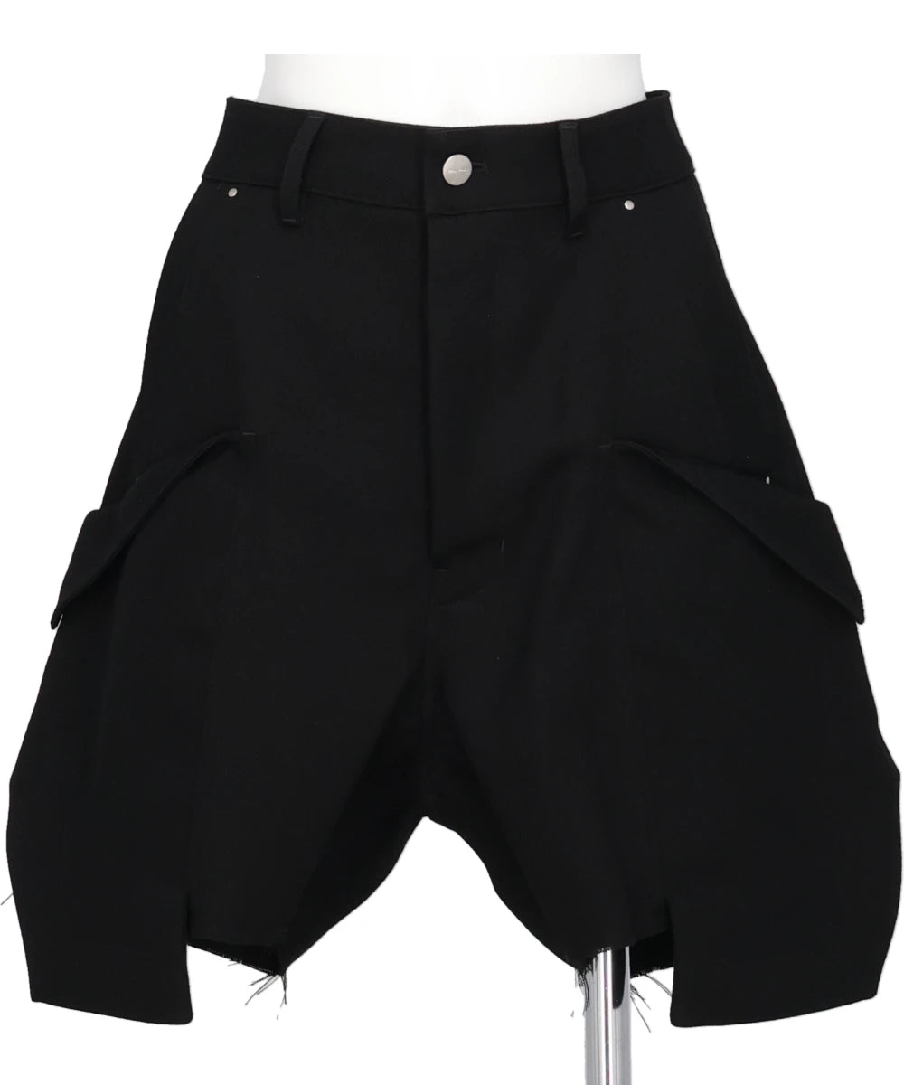 STEFAN CARGO SHORTS - BLACK