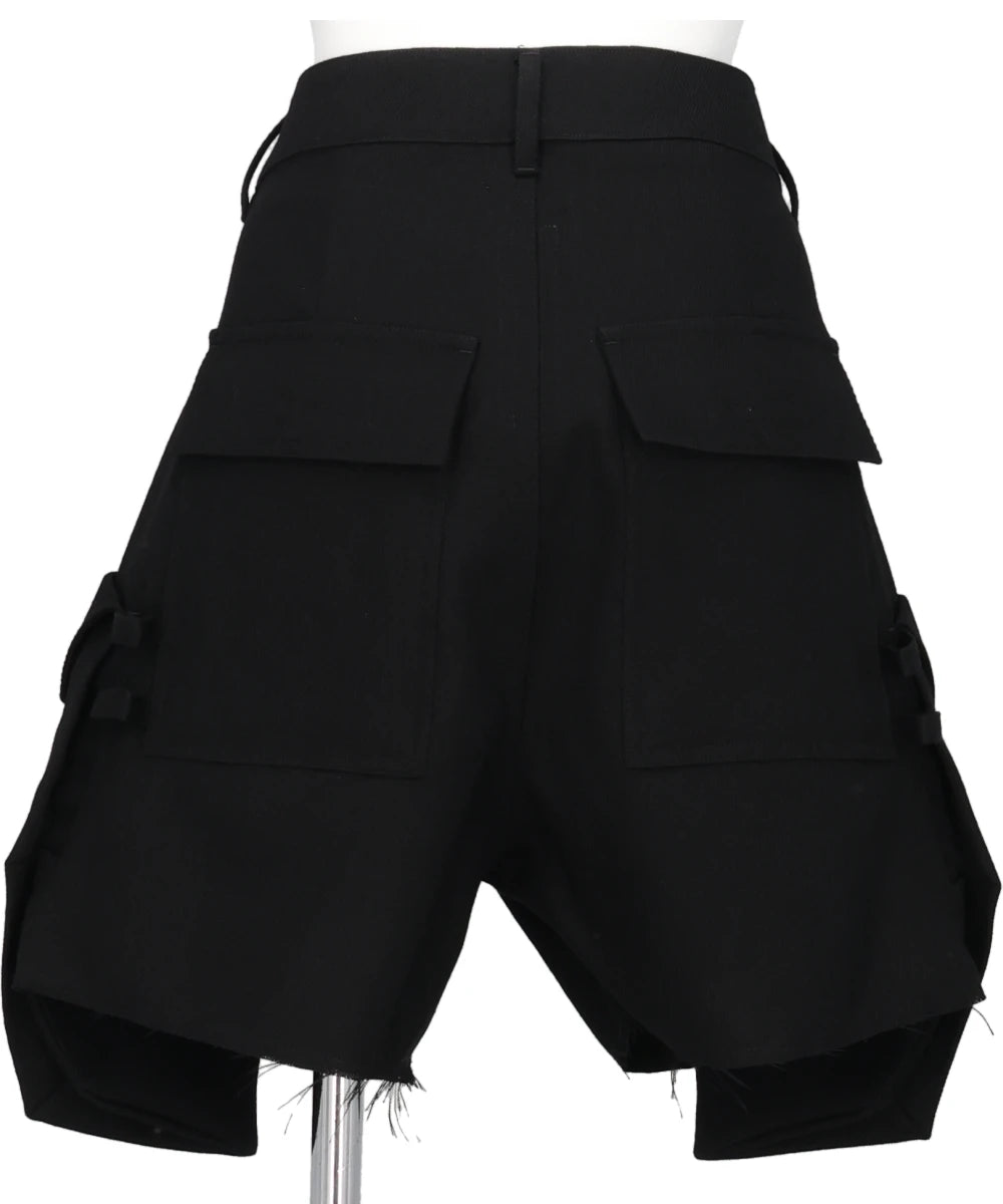 STEFAN CARGO SHORTS - BLACK