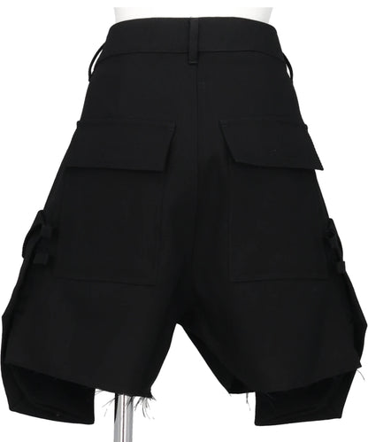 STEFAN CARGO SHORTS - BLACK