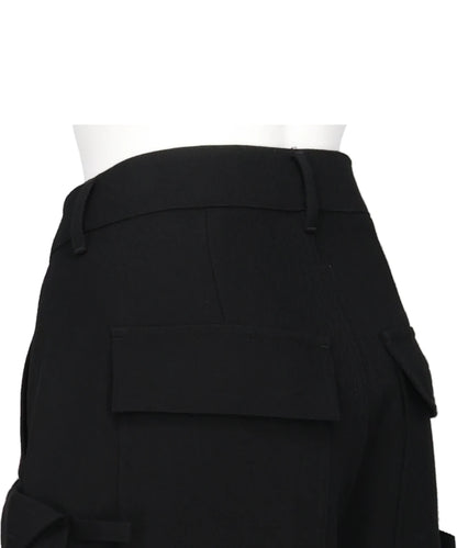 STEFAN CARGO SHORTS - BLACK