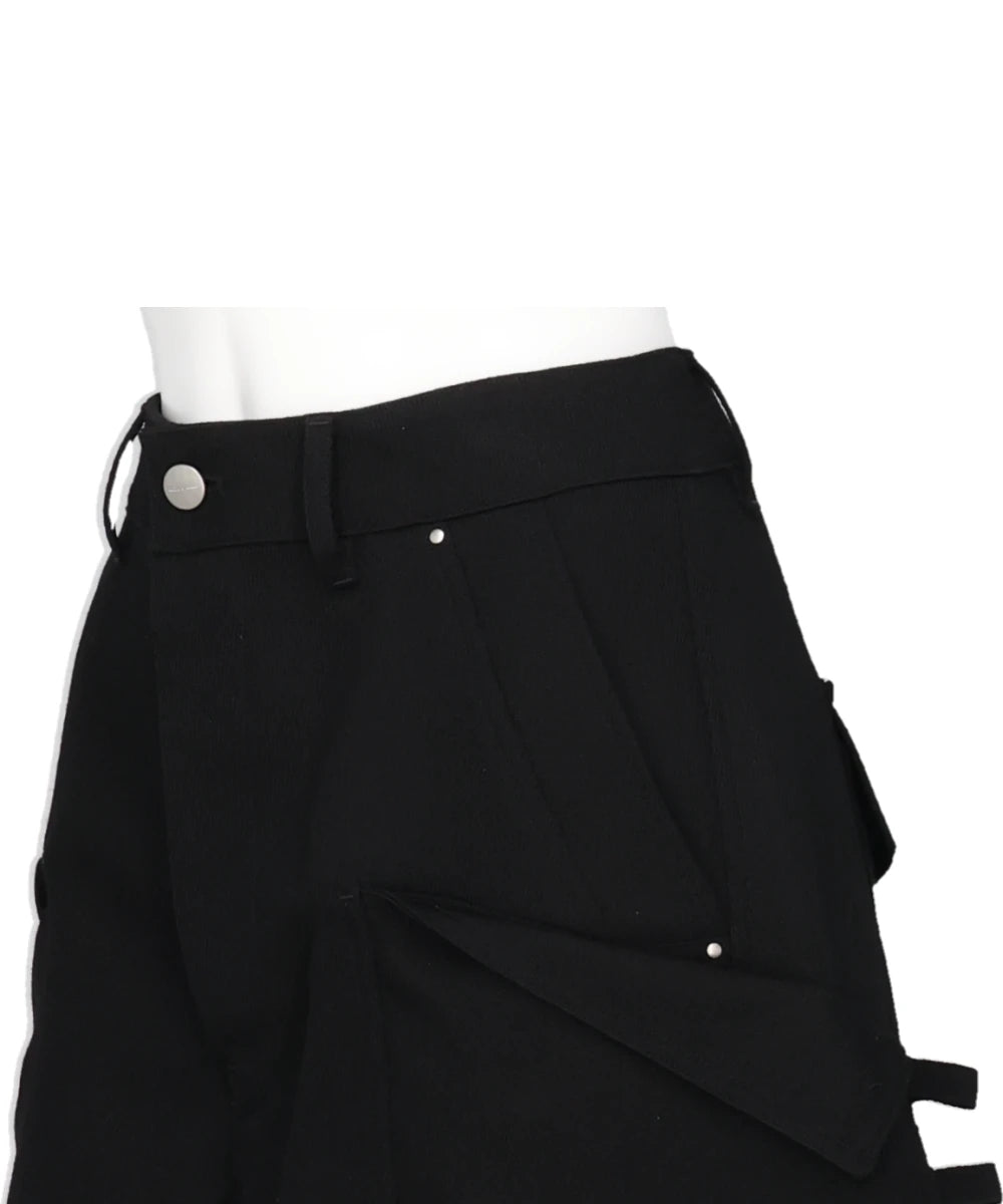STEFAN CARGO SHORTS - BLACK