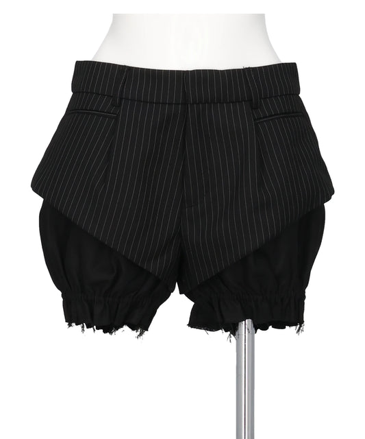 POOLDE（プールデ）SINATRA STRIPE PUFFY SHORTS