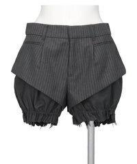 POOLDE（プールデ）SINATRA STRIPE PUFFY SHORTS
