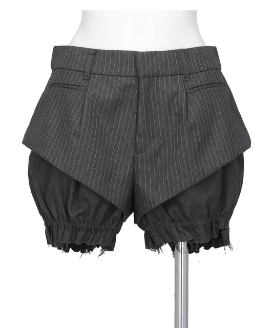 POOLDE（プールデ）SINATRA STRIPE PUFFY SHORTS