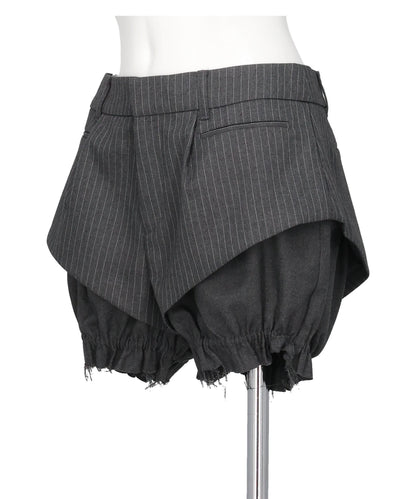 SINATRA STRIPE PUFFY SHORTS