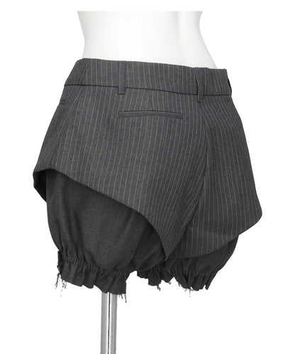 SINATRA STRIPE PUFFY SHORTS