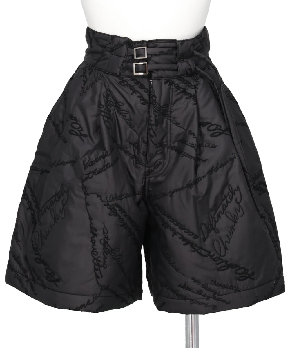 naokitomizuka(ナオキトミズカ) QUILTING GURKHA PANTS