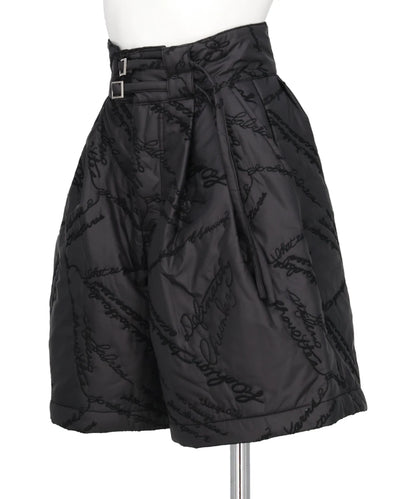 QUILTING GURKHA PANTS