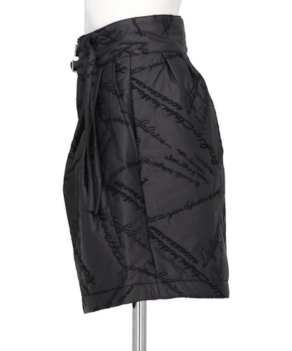 QUILTING GURKHA PANTS