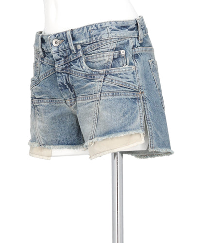 LANA CUT OFFS - WASHED INDIGO