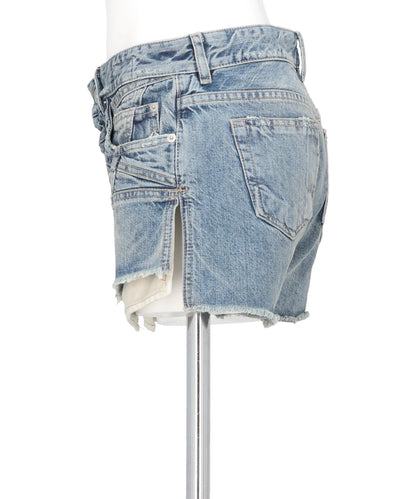 LANA CUT OFFS - WASHED INDIGO