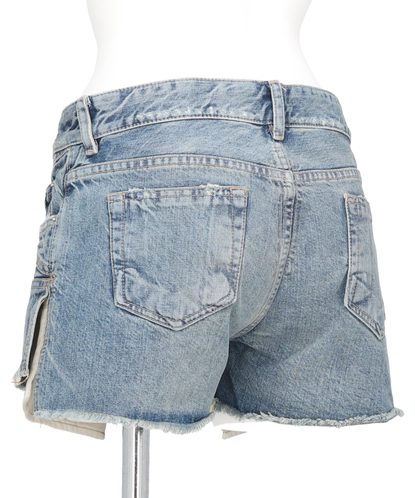 LANA CUT OFFS - WASHED INDIGO