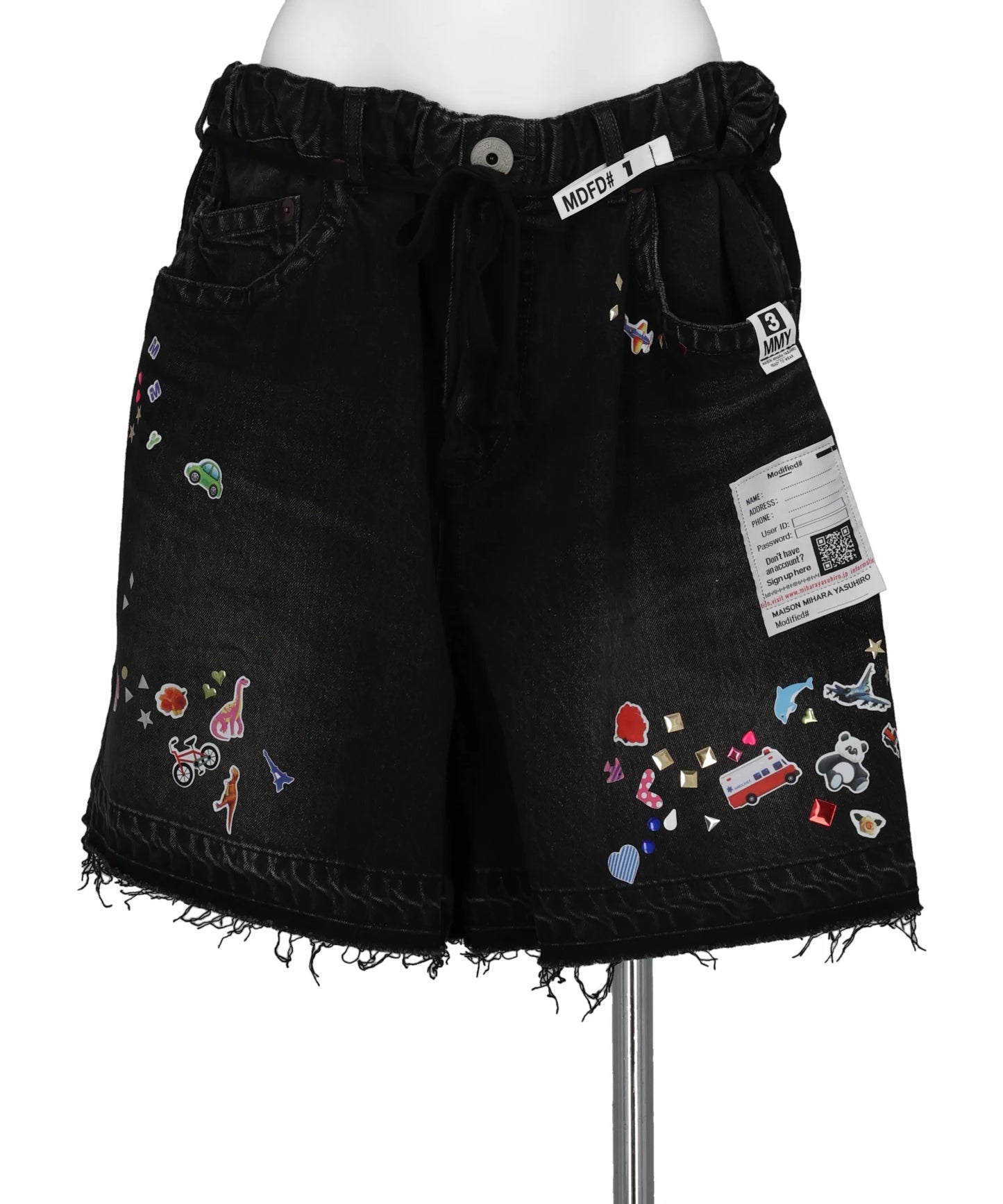 Maison MIHARA YASUHIRO(メゾンミハラヤスヒロ) DENIM GATHER SHORTS w Maison MIHARA YASUHIRO(メゾンミハラヤスヒロ) DENIM GATHER SHORTS w