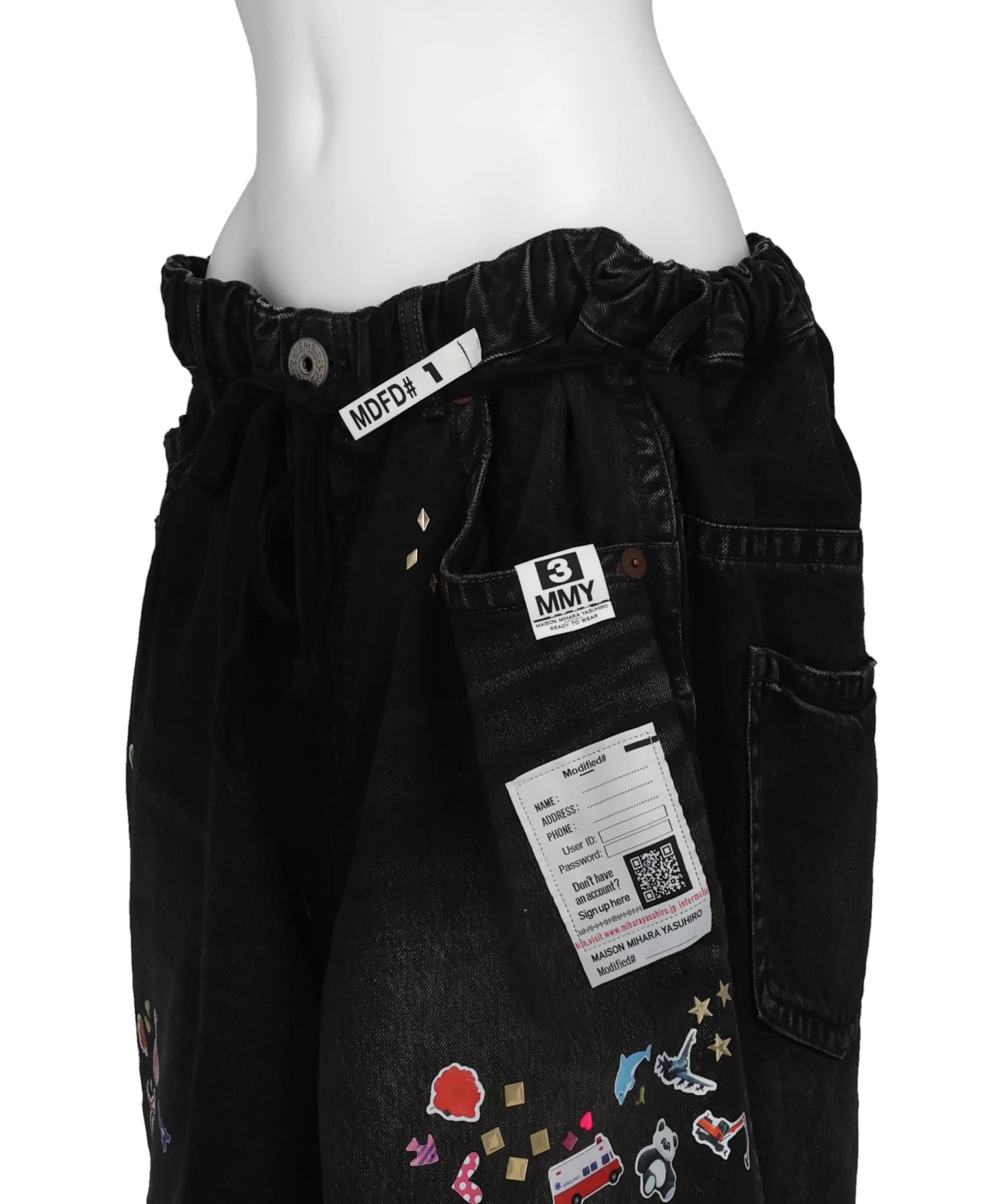 Maison MIHARA YASUHIRO(メゾンミハラヤスヒロ) DENIM GATHER SHORTS w