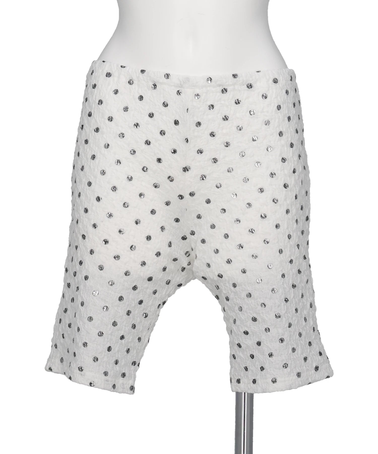 naokitomizuka POLKA DOT PRINT CYCLING SHORTS