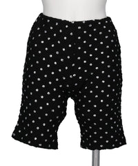 naokitomizuka POLKA DOT PRINT CYCLING SHORTS