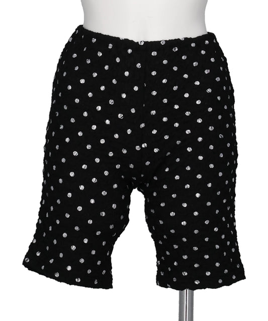 naokitomizuka POLKA DOT PRINT CYCLING SHORTS