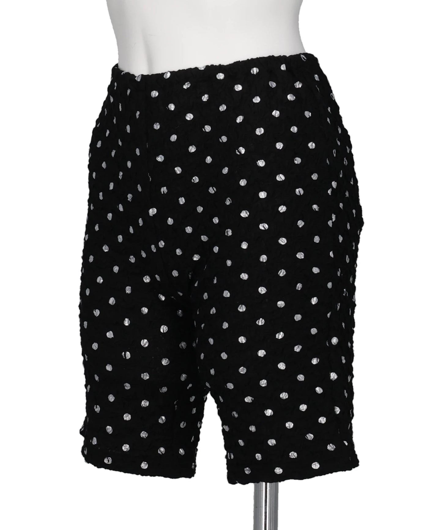 POLKA DOT PRINT CYCLING SHORTS