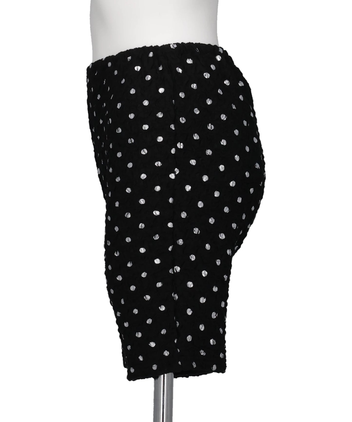 POLKA DOT PRINT CYCLING SHORTS