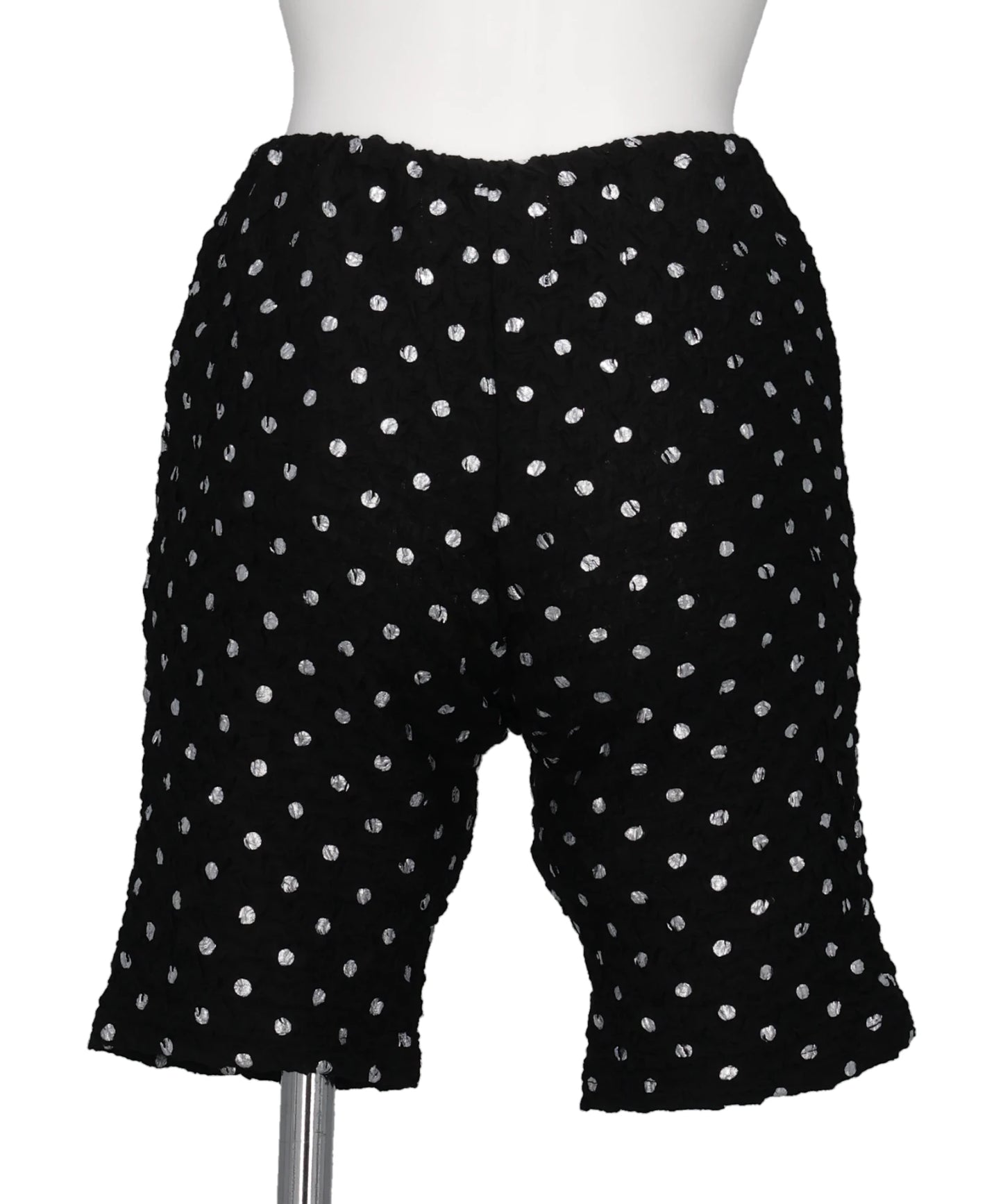 POLKA DOT PRINT CYCLING SHORTS
