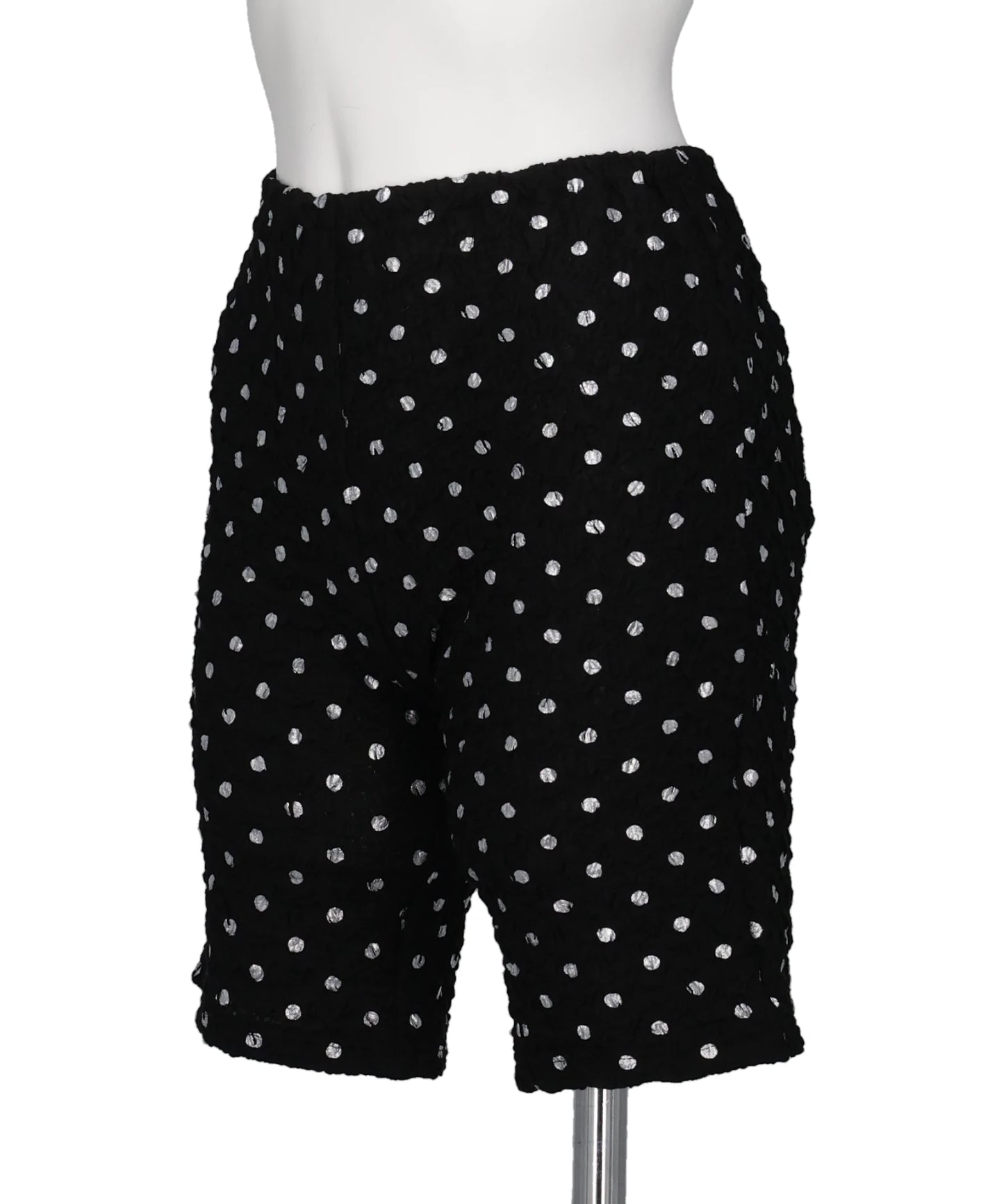POLKA DOT PRINT CYCLING SHORTS