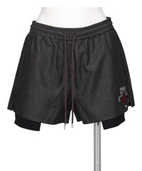 tanakadaisuke(タナカダイスケ) 2026AW CHERRY TAPE RIBBON HALF PANTS TD-27SS-PT31