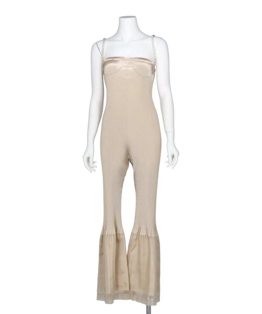 PLEATS JUMP SUIT