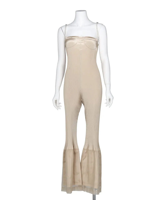PLEATS JUMP SUIT