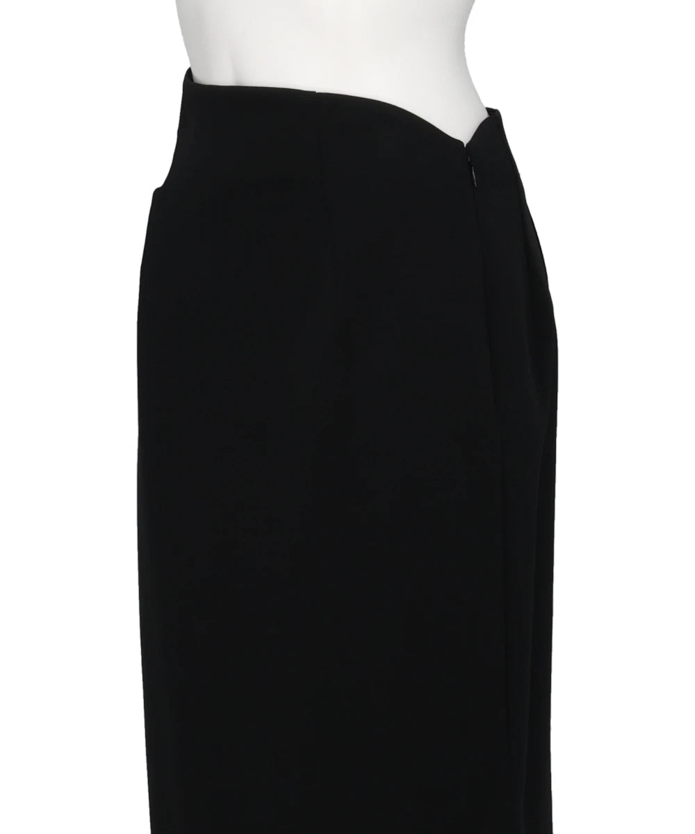 DOUBLE JERSEY ASYMMETRIC SKIRT