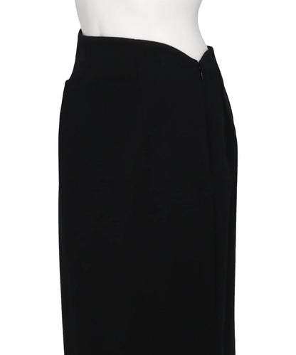 DOUBLE JERSEY ASYMMETRIC SKIRT