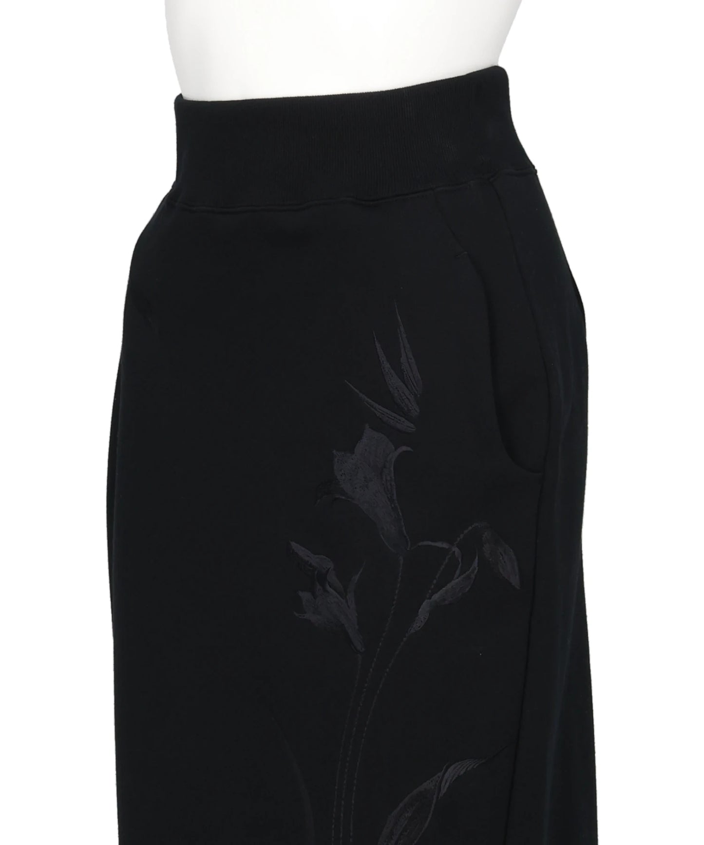 マメクロゴウチEmbroidery Jersey Skirt 刺繍 スカート マメクロゴウチEmbroidery Jersey Skirt 刺繍 スカート