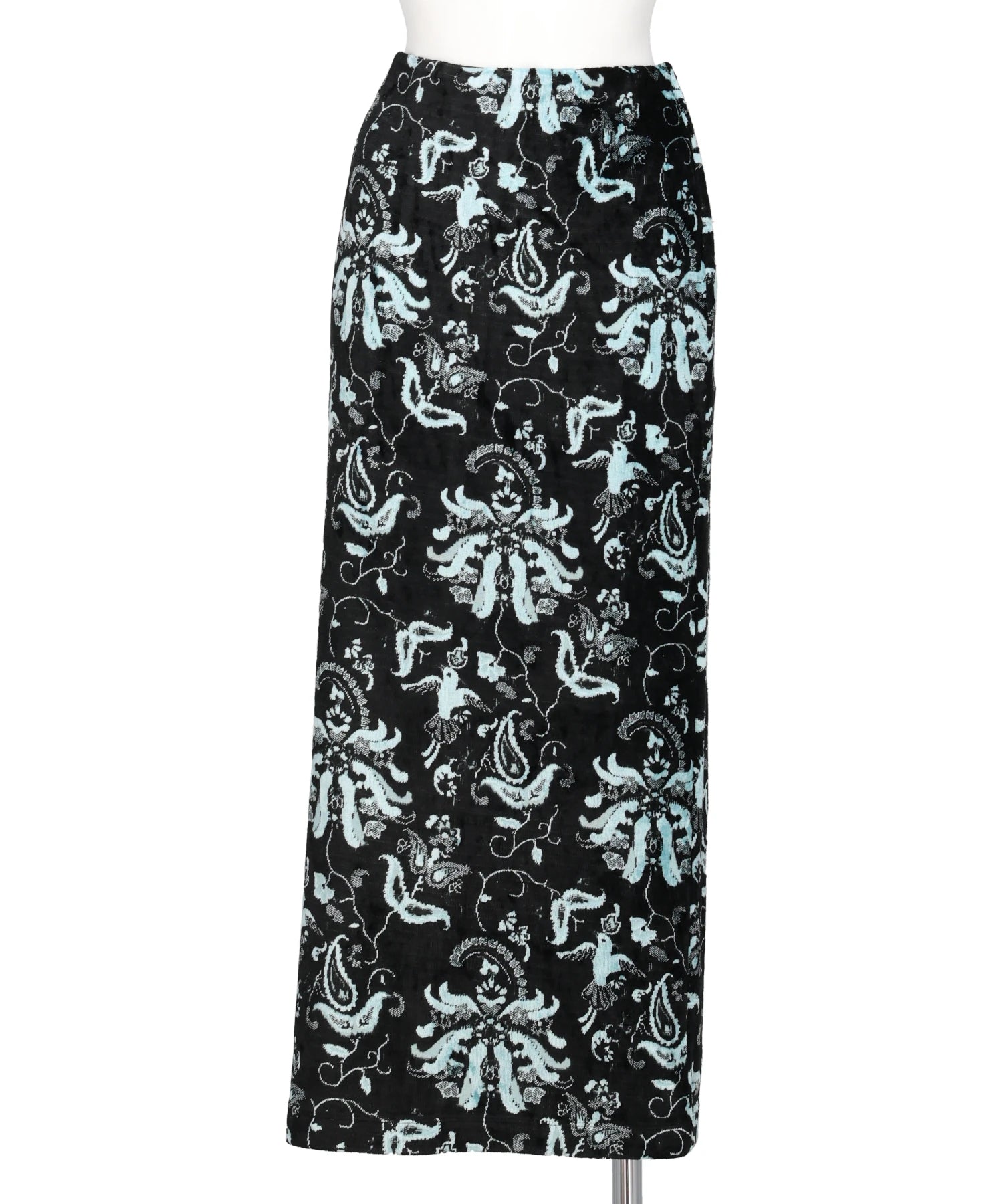 Mame Kurogouchi(マメクロゴウチ) VELOUR JERSEY I-LINE SKIRT