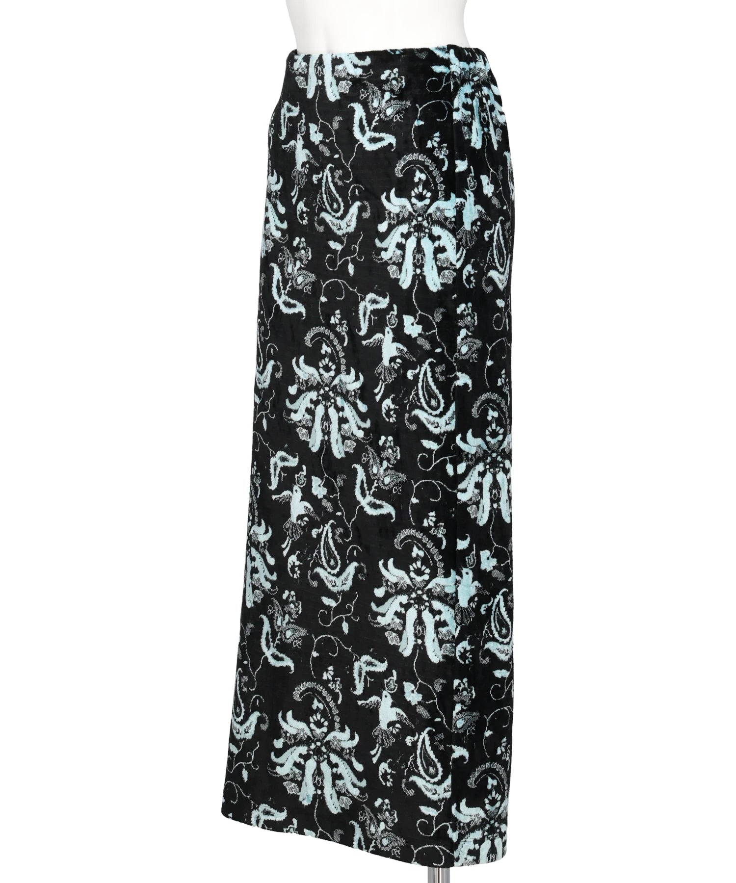 Mame Kurogouchi(マメクロゴウチ) VELOUR JERSEY I-LINE SKIRT