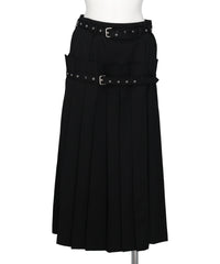 FETICO(フェティコ)PLEATED WRAP MIDI SKIRT